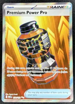 Premium Power Pro 174/132 Mega Evolution Ultra Rare Full Art Pokemon NM - Image 1
