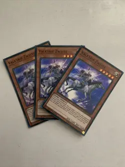 Yu-Gi-Oh Valkyrie Zweite, NM, Super Rare, SHVA-EN002 X3 - Image 1