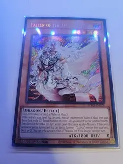 Fallen of the White Dragon BPRO-EN024 Secret Rare 1st Burst Protocol Yugioh - Image 1