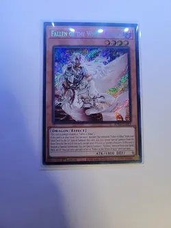 Fallen of the White Dragon BPRO-EN024 Secret Rare 1st Burst Protocol Yugioh - Image 2