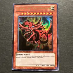 Yu-Gi-Oh! Slifer the Sky Dragon (LC01-EN002) Ultra Rare Limited Edition - Image 1