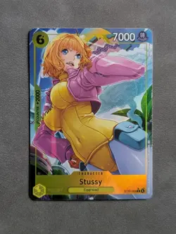 Stussy (Alt Art) Full Art ST29-006 Starter Deck (EGGHEAD) Foil promo ONE PIECE - Image 1
