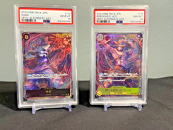 ONE PIECE Portgas D Ace Sabo OP07-119 SEC Alt Art 500 Years in the Future PSA 10 - Image 2