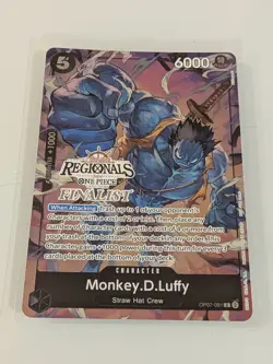 One Piece TCG Monkey.D.Luffy (091) (Offline Regional 2024 Vol. 3) [Finalist] - Image 1