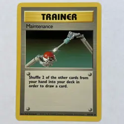 MAINTENANCE 83/102 - Base Set - VINTAGE WOTC Pokemon Card - Unlimited - LP - Image 1
