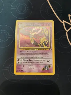 Pokemon Alakazam Sabrina's 16/132 Holographic Rare Gym Challenge TCG Card - Image 1