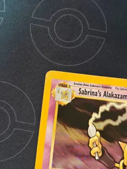 Pokemon Alakazam Sabrina's 16/132 Holographic Rare Gym Challenge TCG Card - Image 3