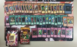 Yu-Gi-Oh Pegasus Starter Deck Unlimited Full Complete 50 Card Set with Deck Box - Image 2