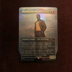 The Fifteenth Doctor Secret Lair Drop Foil (1584) NM+ Unplayed Magic Card MTG - Image 1