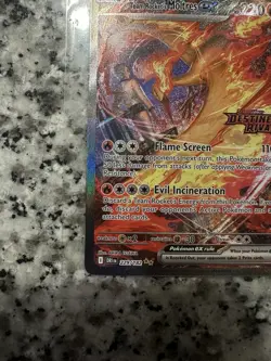 Pokemon TCG Team Rockets Moltres EX Destined Rivals Card 229/182 SIR Stamped - Image 5