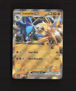 Lucario ex 082/142 Stellar Crown Double Rare Holo Pokemon Card - Image 1