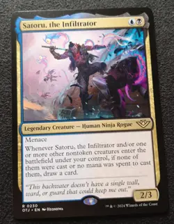 Satoru, The Infiltrator - OTJ - NM Unplayed - EN - 0230 - Image 1