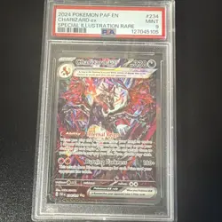 Pokemon Charizard ex Special Illustration Rare SV: Paldean Fates 234/091 PSA 9 - Image 1