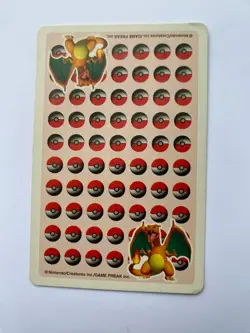 Arbok Joker 1998 Pokemon Stadium N64 3D Poker Playing Cards Red - Image 2