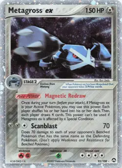Pokemon - Metagross ex - Power Keepers - Image 1