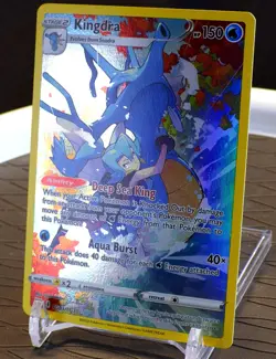 Pokemon Kingdra Holo Rare Trainer Gallery TG03/TG30 Astral Radiance Gradeable - Image 2