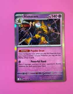 Alakazam 56/132 Holo Rare NM | Pokemon Mega Evolution - Image 1