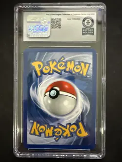 1st edition Guinness World record Pokemon 1/1 Giovanni's Pinsir #24/132 - Image 2