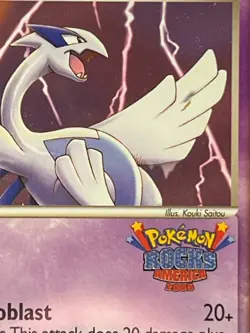 PSA 9 Mint- LUGIA #29 Pokemon Rocks America Promo- 2005 EX UNSEEN FORCES - Image 3