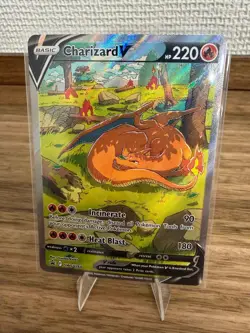 Charizard V SWSH260 Promo SWSH Black Star Pokemon Near Mint - Image 1