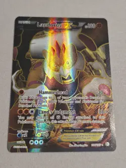 Landorus EX (144 Full Art) 144/149 Boundaries Crossed Holo - LP - Image 1