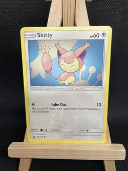Pokemon TCG Skitty Celestial Storm 120/168 Regular - Image 1