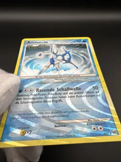 Arceus Lv.100 AR4 Holo Rare Pokemon TCG Arceus AR 2010 EXC VTG Deutsch - Image 4