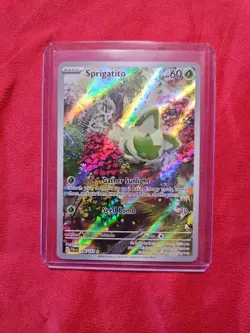 Sprigatito Illustration Rare 196/193 - Paldea Evolved | Pokemon Full Art - Image 1