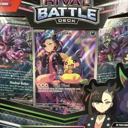 Pokemon TCG Marnie Rival Battle Deck NEW & SEALED Marnies Morpeko 206 Promo - Image 3