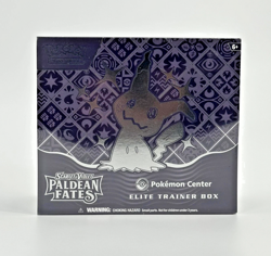 Paldean Fates Pokemon Center Elite Trainer Box ETB - Factory Sealed with Acrylic - Image 1