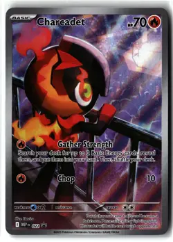 Charcadet ⭐ 022 Holo Promo Mega Evolutions 2025 Pokemon NM - Image 1