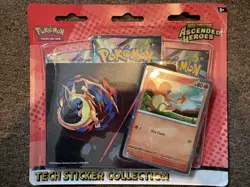 Pokemon Mega Evolution Ascended Heroes - Tech Sticker Collection - Charmander - Image 1
