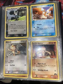 Pokemon Non Holo Vintage Lot 2004 Few Rares Incl Also Comes With Binder - Image 2