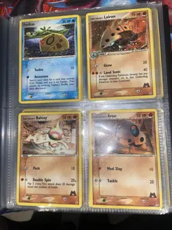 Pokemon Non Holo Vintage Lot 2004 Few Rares Incl Also Comes With Binder - Image 3