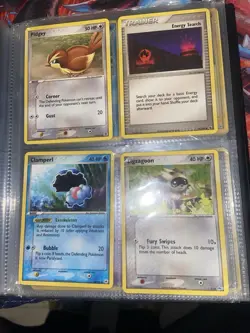 Pokemon Non Holo Vintage Lot 2004 Few Rares Incl Also Comes With Binder - Image 5