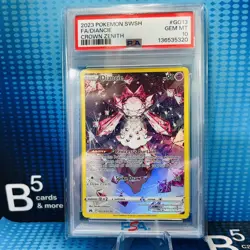 2023 Pokemon PSA 10 Diancie GG13 Crown Zenith - Galarian Gallery Full Art Holo - Image 1