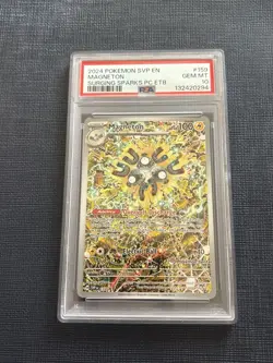 Magneton Pokemon Center Stamp #159 - Surging Sparks ETB Promo - PSA 10 Gem Mint - Image 1