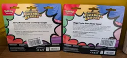 Pokemon Ascended Heroes Tech Sticker Pack Gastly Sealed Bundle - Image 2