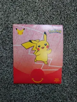 Pokemon 25th Anniversary McDonalds 2021 Sealed Pack & Case - Image 1