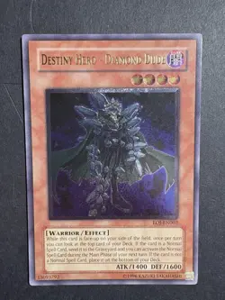 | Yugioh Destiny Hero - Diamond Dude EOJ-EN003 Ultimate Enemy Of Justice NM🔥 | - Image 1