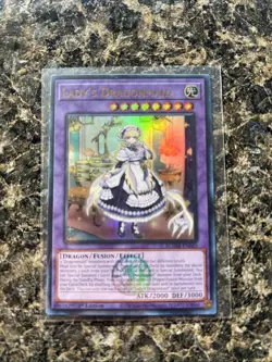 Yu-Gi-Oh Lady's Dragonmaid 1st Edition Ultra Rare BLMM-EN049 - Image 1