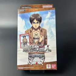 BANDAI UNION ARENA Attack on Titan Start Deck UA23ST Japan 2024 New Sealed - Image 3