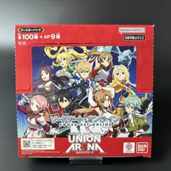 UNION ARENA Booster SWORD ART ONLINE UA15BT Sealed New BOX Izu's Quality Packing - Image 1