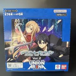 UNION ARENA Booster SWORD ART ONLINE Vol.2 EX08BT Factory Sealed New Box Japan - Image 1