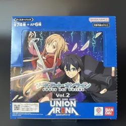 UNION ARENA Booster SWORD ART ONLINE Vol.2 EX08BT Factory Sealed New Box Japan - Image 3