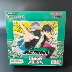 BANDAI UNION ARENA Wind Breaker Booster Box UA38BT Japanese Edition Sealed New - Image 3