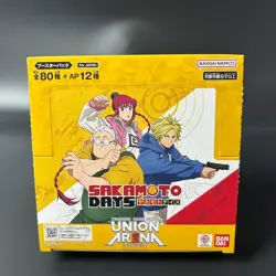 UNION ARENA Booster SAKAMOTO DAYS UA43BT BOX Japanese BANDAI 2025 Sealed New - Image 1