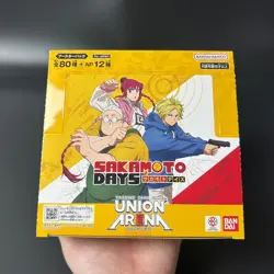 UNION ARENA Booster SAKAMOTO DAYS UA43BT BOX Japanese BANDAI 2025 Sealed New - Image 4