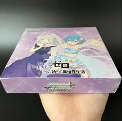 Weiss Schwarz Re:Zero Vol.3 Booster Box Bushiroad Japan 2024 Sealed New - Image 4