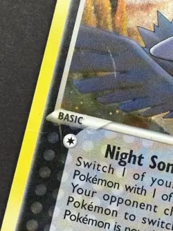 Pokemon TCG Murkrow EX Unseen Forces Reverse Holo Rare Card 30/115 - Damaged - Image 3